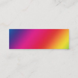 Visite Mini L'arc-en-ciel colore la carte de profil