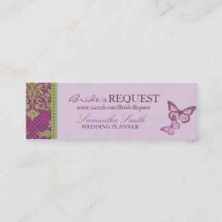 Visite Mini Les baisers de papillon flirtent le carte de