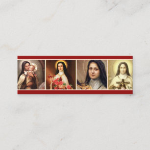 Visite Mini Les roses de St Therese citent la carte sainte