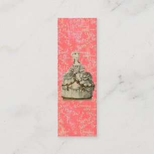 Visite Mini Marie Antoinette Robe Extravagante ~ Carte de visi
