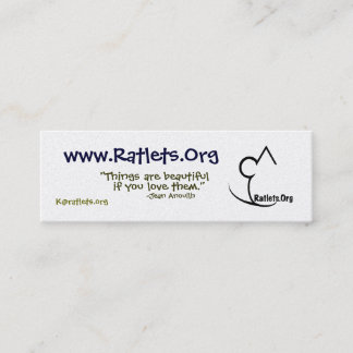 Visite Mini Ratlets peu de carte