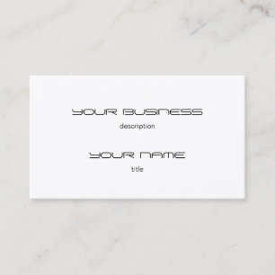 Visite Modèle de carte d'affaires luxe Executive Indestru