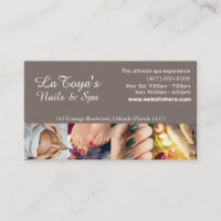 Modèle de carte de fidélité Salon/Spa/Nails