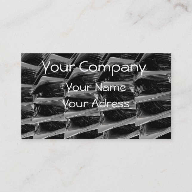 Visite modèle de carte de profil (Devant)