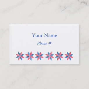 Visite Modèle de carte de profil personnel Designer
