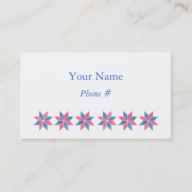 Visite Modèle de carte de profil personnel Designer (Devant)