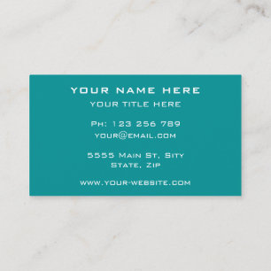 Visite Modèle de carte professionnelle personnalisée Votr
