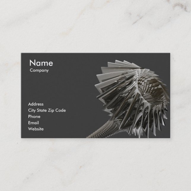 Visite Modèle de carte professionnelle professionnelle Ab (Devant)