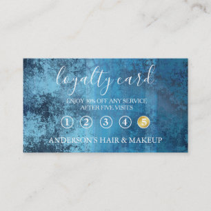 Visite Moderne Simple élégante typographie Carte de fidél