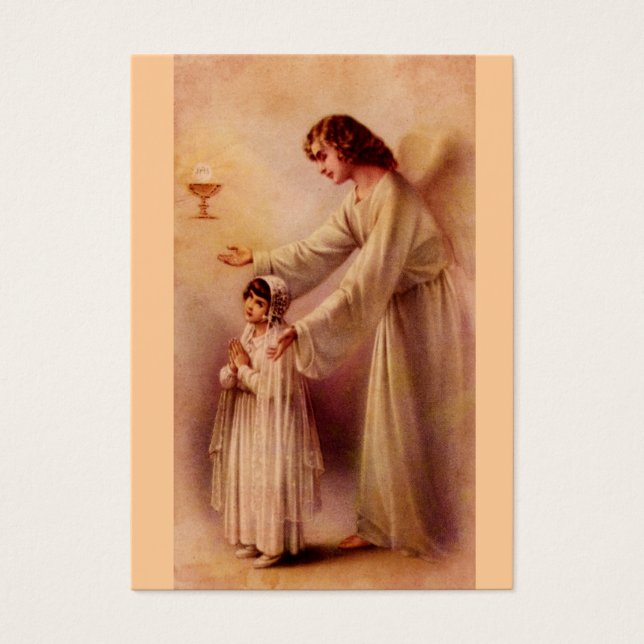 Visite Mon coeur vous perçoit Cartes de prière (Devant)