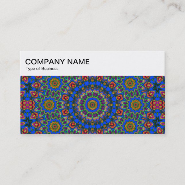 Visite Panneau supérieur - Kaleidoscopic 03 Carte de visi (Devant)