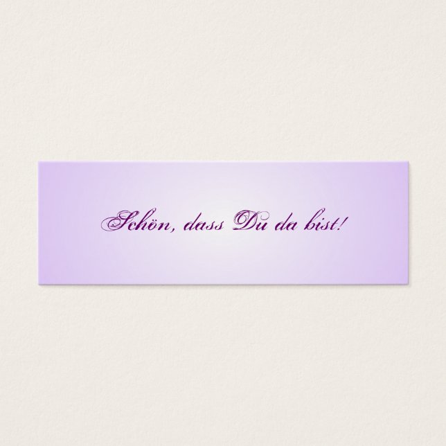 Visite Petites cartes de table pour le tableau de mariage (Devant)