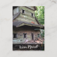 Photo de la carte "We've Moved" (Nous avons déména