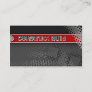 Visite Points rouges grunges de carte d'entreprise de