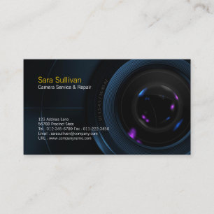 Visite Service de l'appareil photo et réparation Carte de
