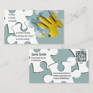 Visite Service de nettoyage des maisons de puzzle Carte d