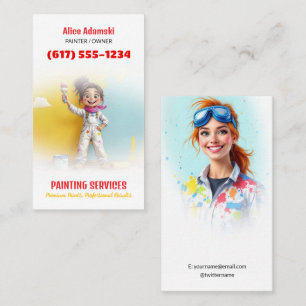 Visite Services de peinture Expert Peintres Carte de vi