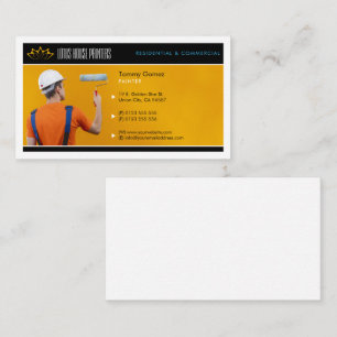 Visite Services de peinture   Peintre au travail Carte de