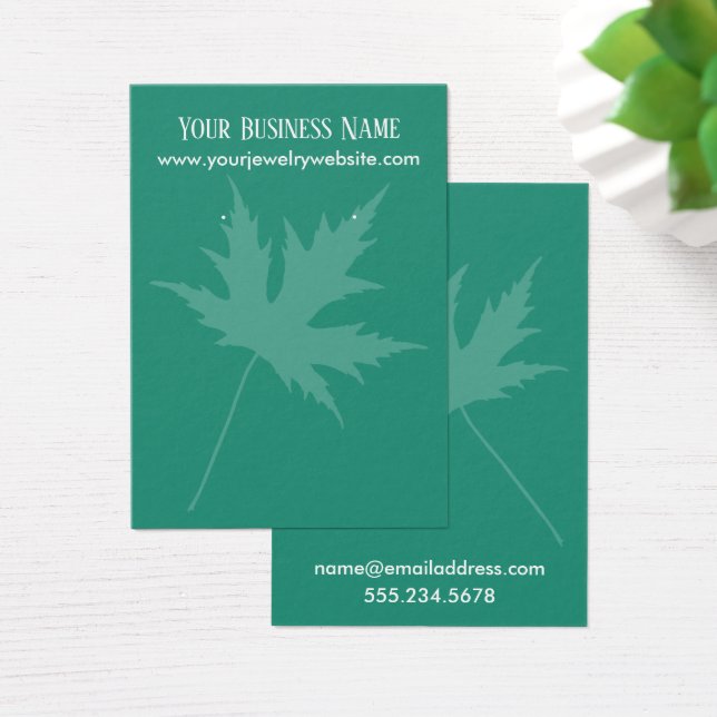 Visite Simple, Cartes de Présentation de Porte-Boucles Ve (Bureau)
