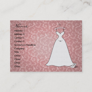 Visite "Simplement carte de profil de dentelle"