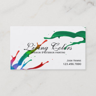 Visite Société de peinture professionnelle moderne Carte 