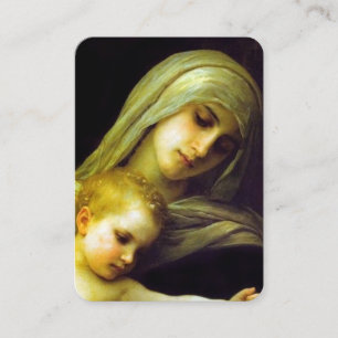 Visite Sous votre protection Carte de prière Vierge Marie