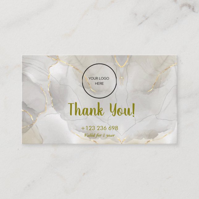 Visite Stratégie de carte de fidélité pour la rétention d (Devant)