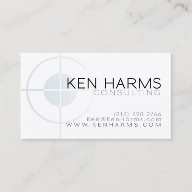 Visite Sur la carte de marque (Devant)