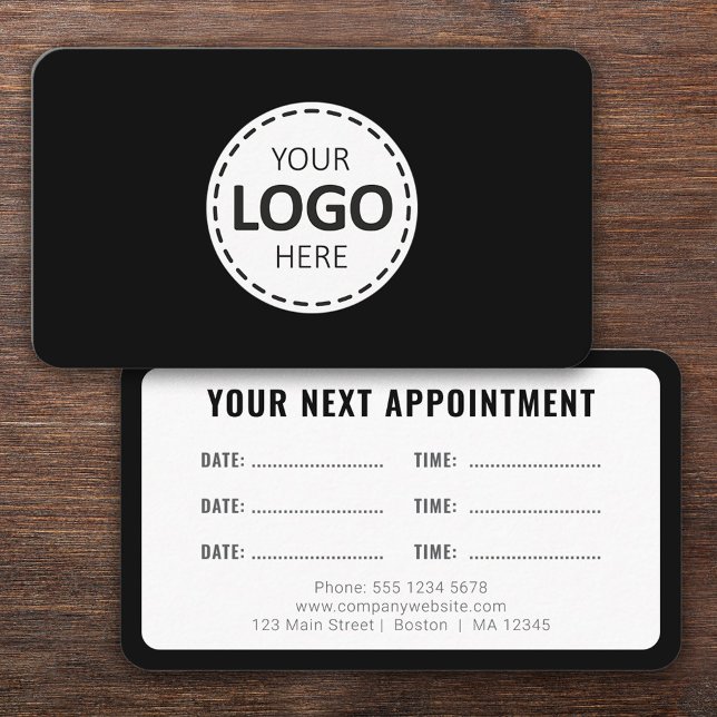 Visite Téléchargement de logo Carte de rendez-vous modern (Créateur téléchargé)