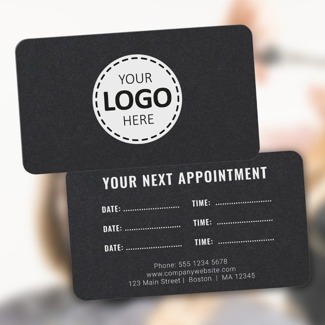 Visite Téléchargement de logo Carte de rendez-vous Modern (Créateur téléchargé)
