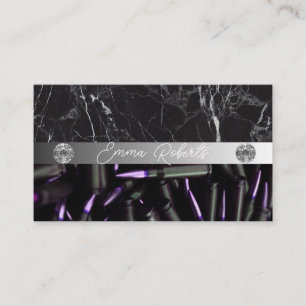 Visite Typographie de l'encre Tattoo Artiste Carte de vis