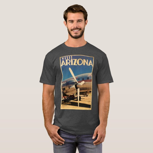 Visite vintage Arizona T-Shirt (Devant entier)