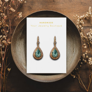 Visite Votre Boutique Faite À La Main Élevant Cartes de v