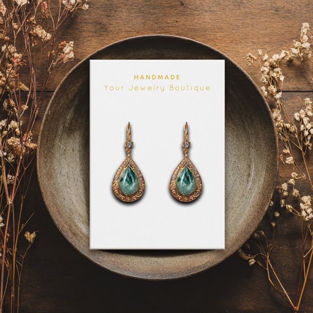 Visite Votre Boutique Faite À La Main Élevant Cartes de v (Créateur téléchargé)