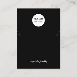 Visite Votre carte de présentation de collier simple avec