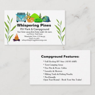 Visite Wilderness RV Site Carte de contact avec Camper Va