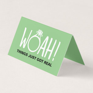Visite Woah Enregistrer le Carte photo de date