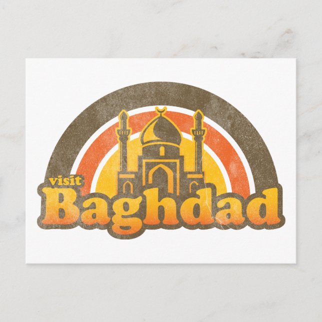 Visiter la carte postale de Bagdad (Devant)