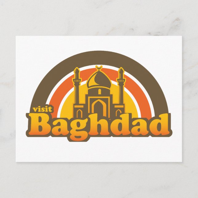 Visiter la carte postale de Bagdad (Devant)