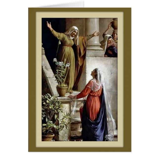 Visites du St Elizabeth de Vierge Marie (Devant)