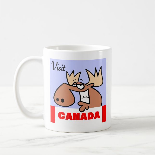 Visitez Canada Mug (Gauche)