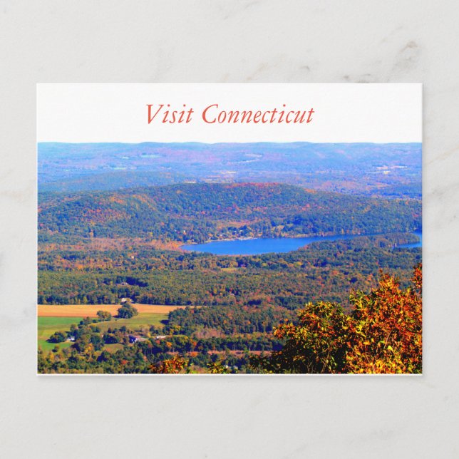 Visitez la carte postale Connecticut (Devant)