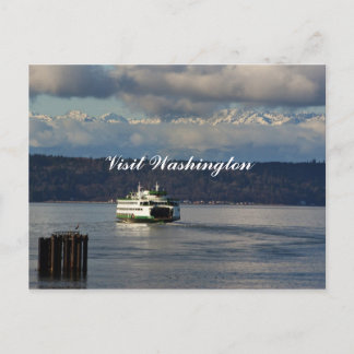 Visitez la carte postale de Washington