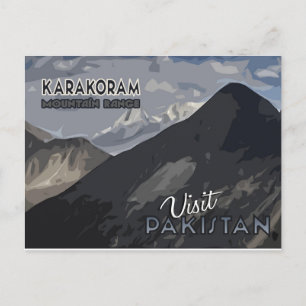 Visitez le Pakistan carte postale
