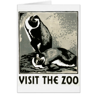 Visitez le zoo - l'affiche de WPA -
