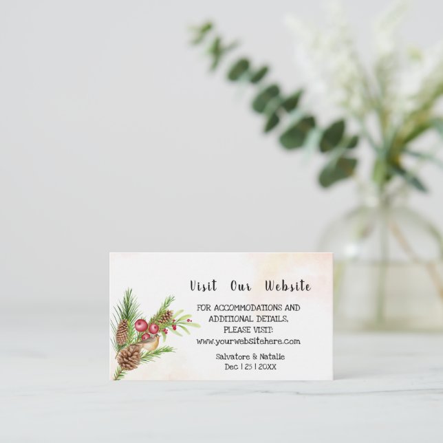 Visitez notre site internet Carte d'insertion de M (Debout devant)