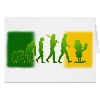Vitesse irlandaise d'évolution de lutin de drapeau