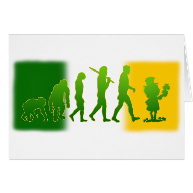 Vitesse irlandaise d'évolution de lutin de drapeau (Devant horizontal)