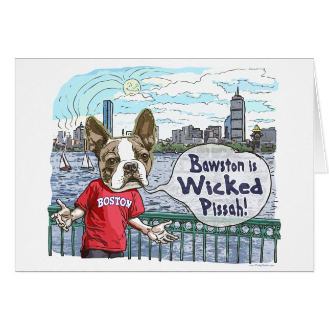 Vitesse mauvaise de Boston Terrier Pissah (Devant horizontal)