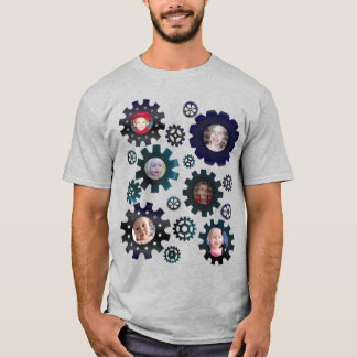 Vitesses et T-shirt de Photoframe des pignons 6
